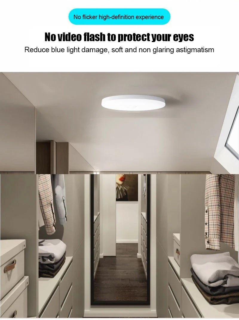 Motion Sensor Ceiling Lamp 12w 18w PIR Motion Detector Modern Ceiling Lighting For Corridor Garage Stair Balcony AC 220V ﻿