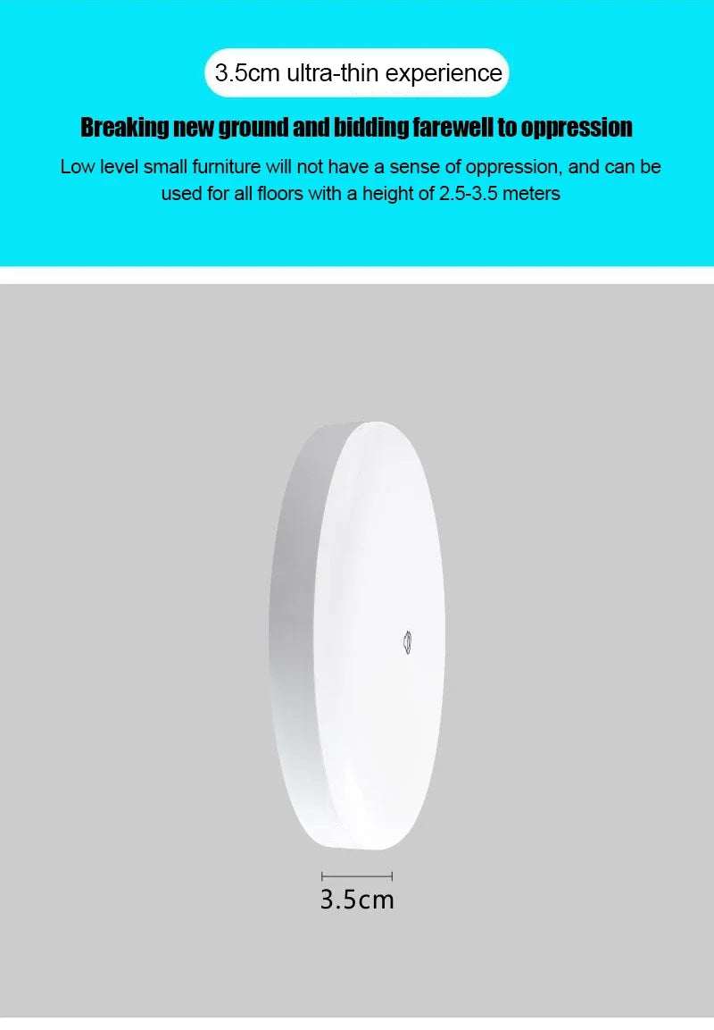 Motion Sensor Ceiling Lamp 12w 18w PIR Motion Detector Modern Ceiling Lighting For Corridor Garage Stair Balcony AC 220V ﻿