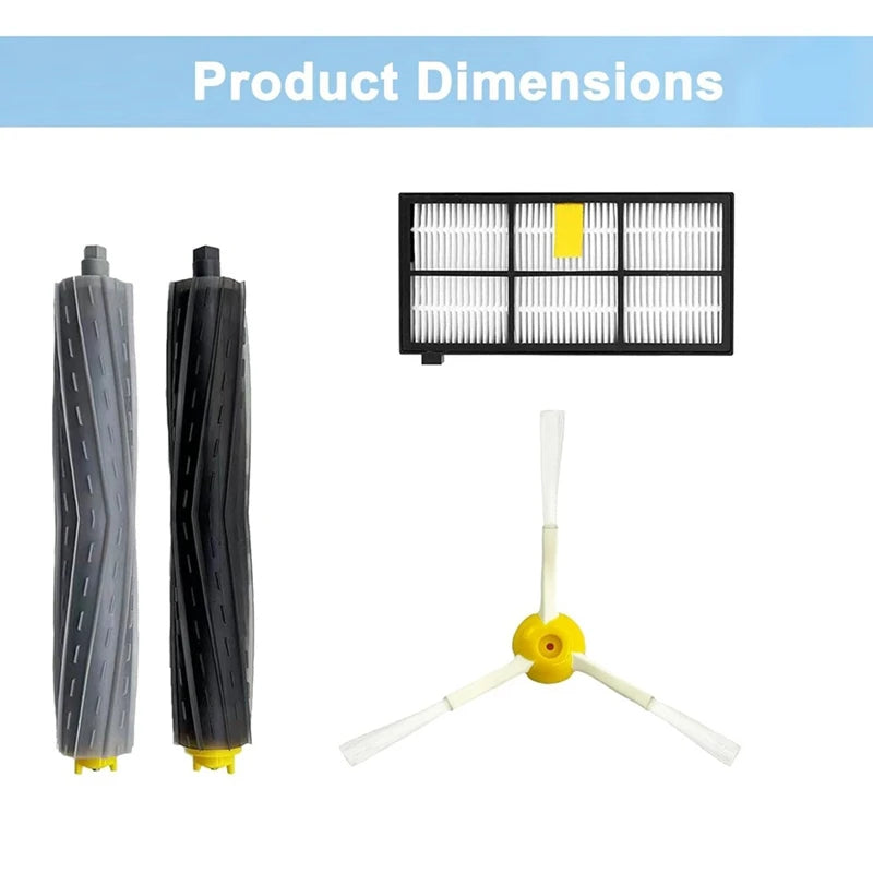 Robot Vacuum Main Side Brush Filters Accessories For Irobot Roomba 850 860 861 866 870 880 890 900 960 980 981 985 Robot Vacuum