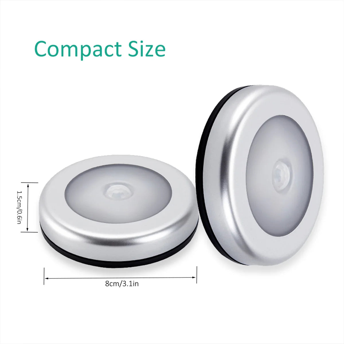 Motion Sensor Ceiling Light LED Battery Operated Wireless Motion Lighting Fixture for Hallway Kitchen Bedroom