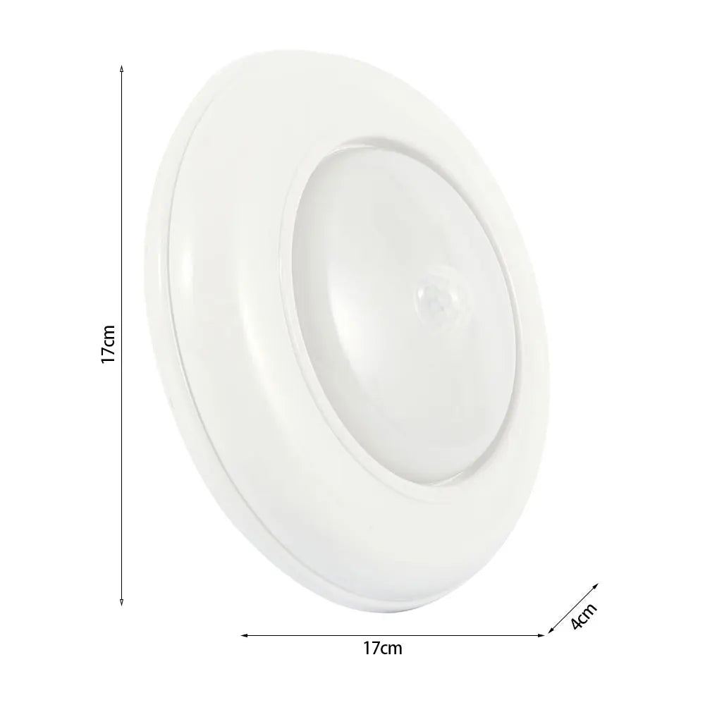 Motion Sensor Ceiling Light LED Battery Operated Wireless Motion Lighting Fixture for Hallway Kitchen Bedroom